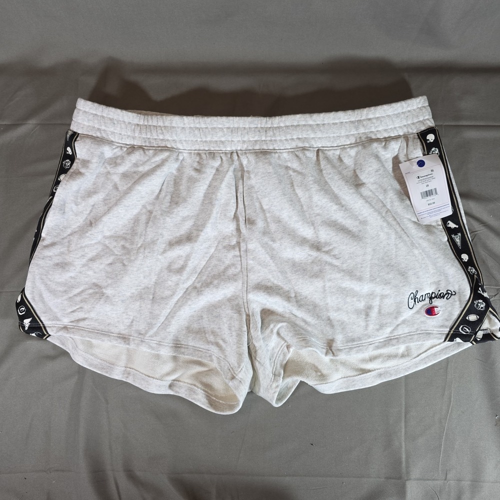 Women's champion Elective Short Motif Taping Gray Size 2XL New with Tags
